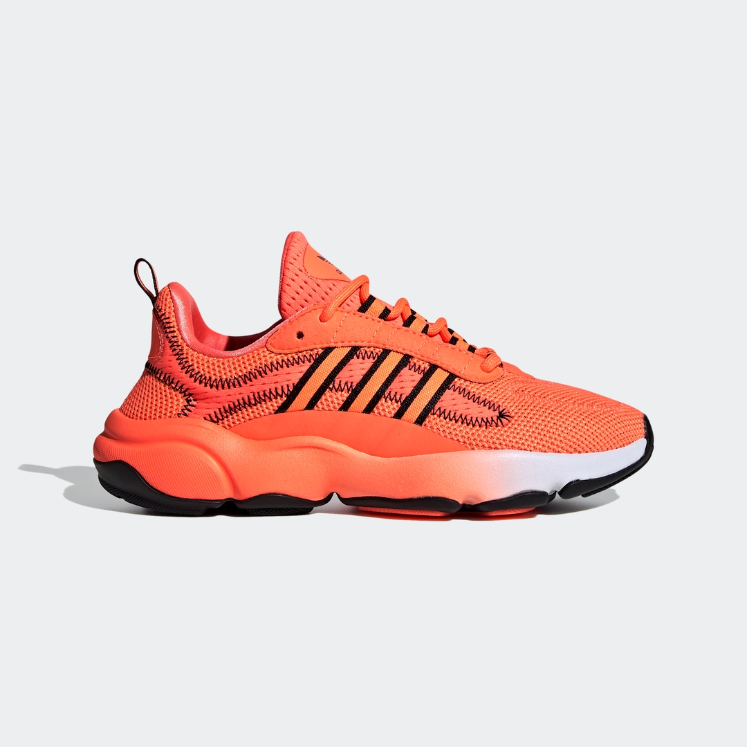 adidas orange haiwee trainers